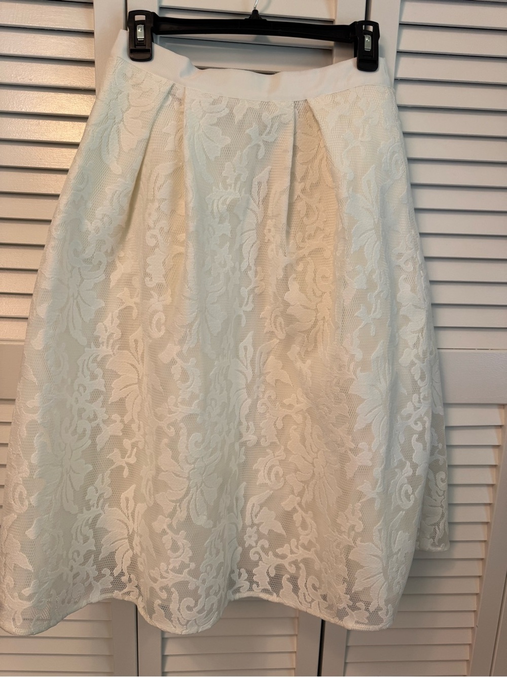 Ted Baker Lace Mesh Full A-Line Skirt